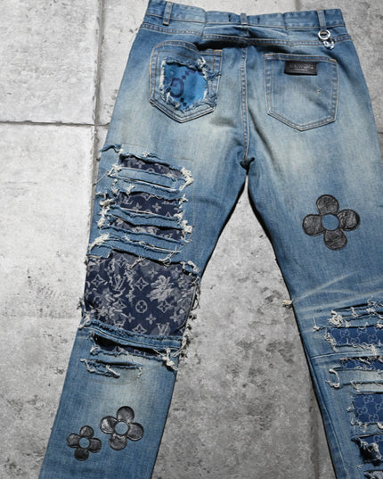 Archive Deconstructed LV Jeans