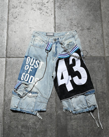 Archive Dusted Jean Shorts