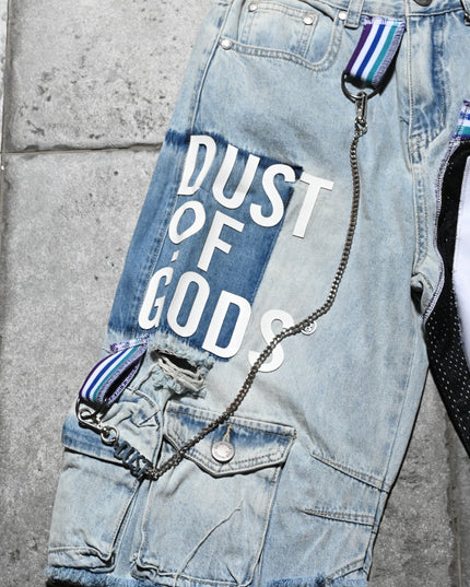 Archive Dusted Jean Shorts