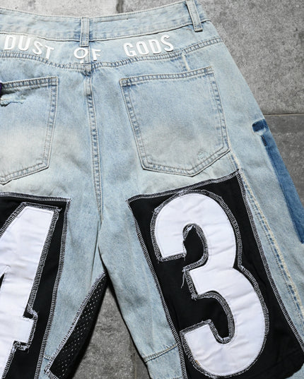 Archive Dusted Jean Shorts
