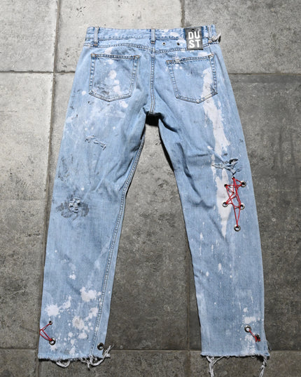 Archive Dusted Blue Vintage Faded Jeans