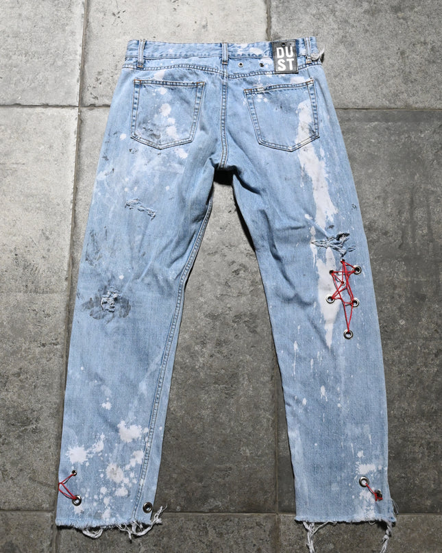 Archive Dusted Blue Vintage Faded Jeans