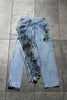 Archive Vintage Dusted Asymmetric Blue Jeans