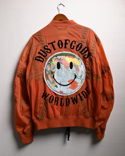 Archive Dust Of Gods Worldwide Bomber Jacket: Large