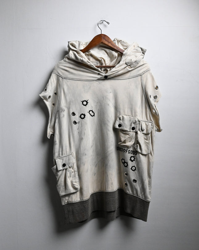 Archive Dust Faded Akira Sleeveless Hoodie: Large