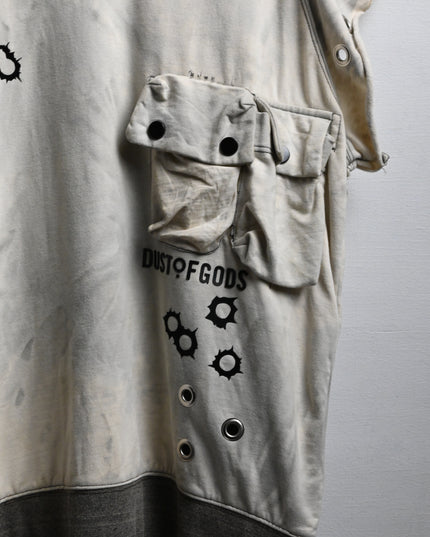 Archive Dust Faded Akira Sleeveless Hoodie: Large