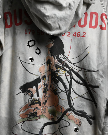 Archive Dust Faded Akira Sleeveless Hoodie: Large