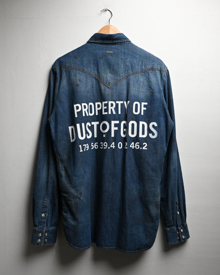 Archive Property of Dust Denim Shirt: Small