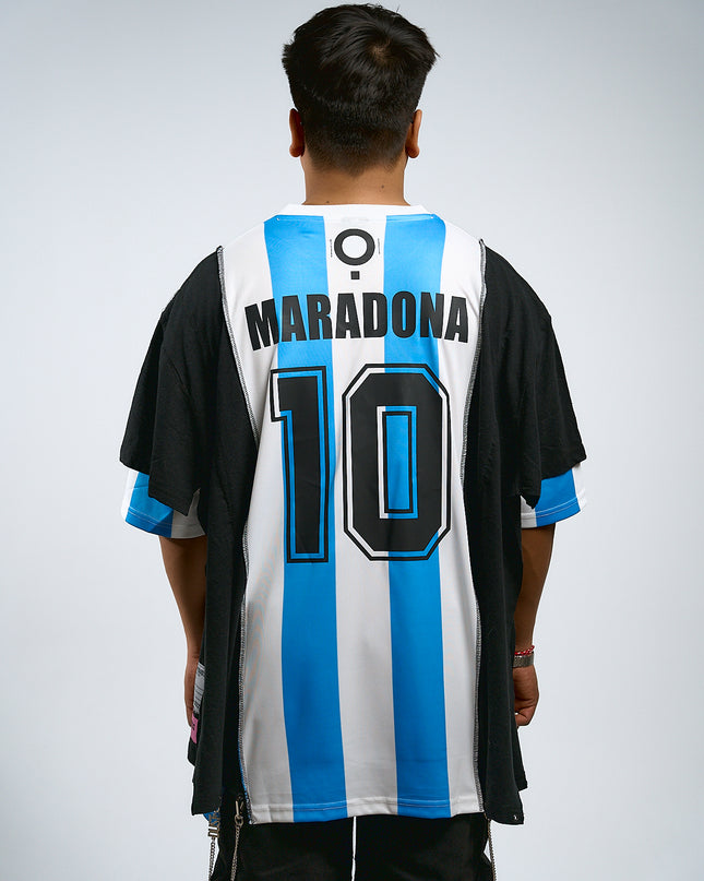 Deconstructed Dusted Maradona Jersey