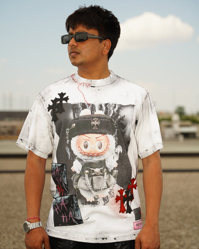 F*ck Hearts Labubu T-Shirt