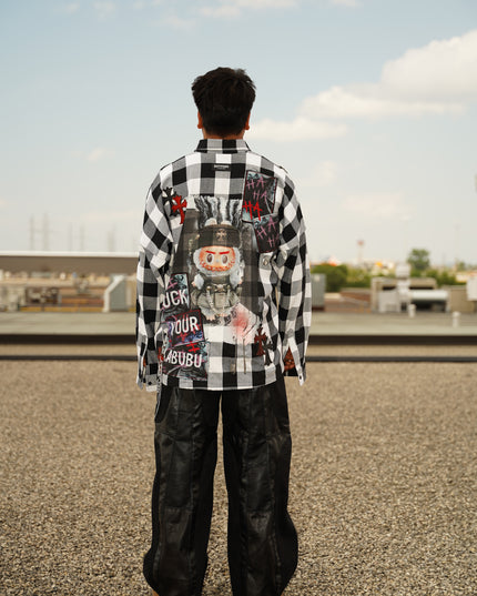 Labubu From Ashes Flannel Shirt
