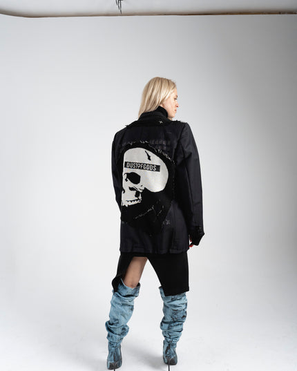 Deconstructed Skull Blazer