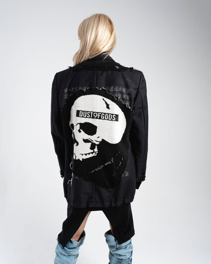 Deconstructed Skull Blazer