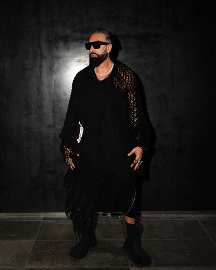 Fuck You Oversized Knit Sweater