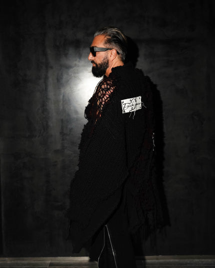 Fuck You Oversized Knit Sweater