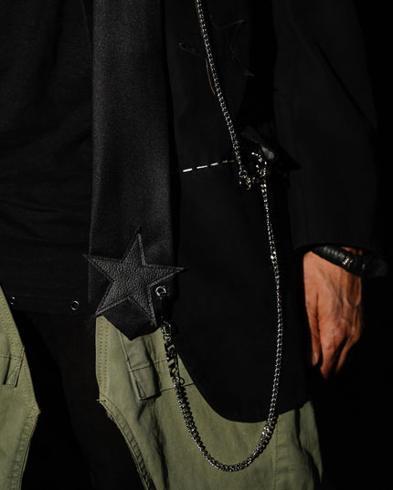 Extended Informal Blazer Coat