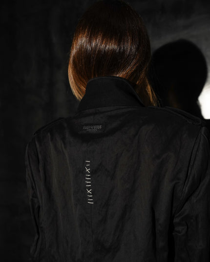 Cropped Deconstructed Light Blazer