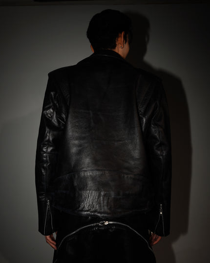 DOG Biker Leather Jacket