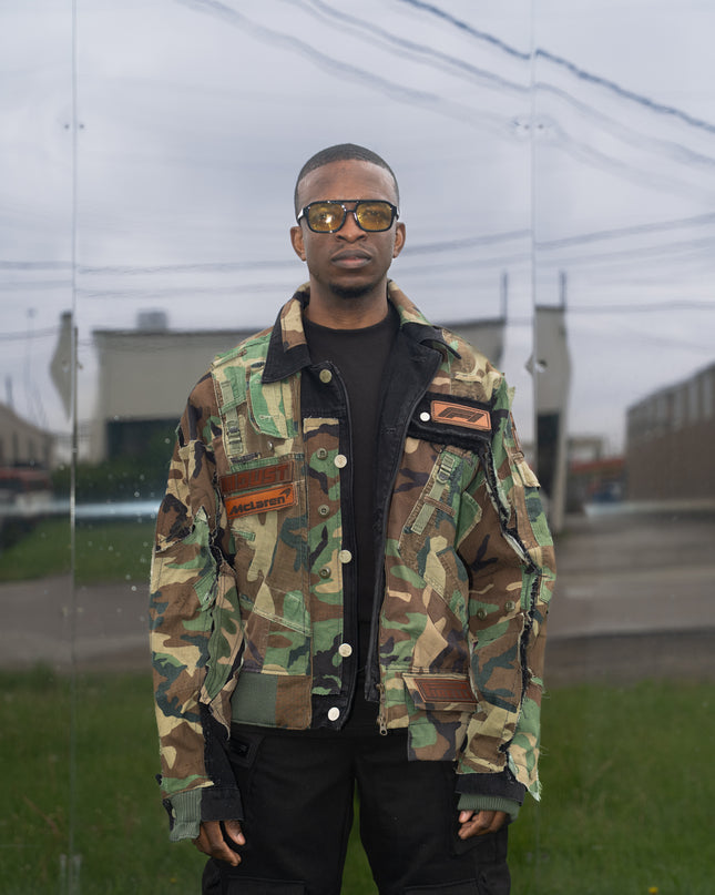 Dust Racing Deconstructed Camo Jacket