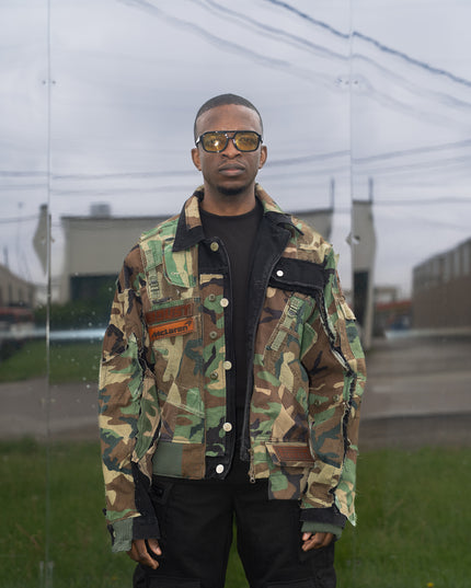 Dust Racing Deconstructed Camo Jacket