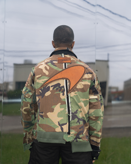 Dust Racing Deconstructed Camo Jacket
