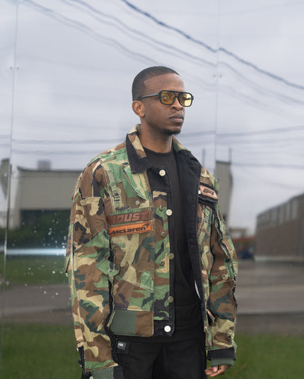 Dust Racing Deconstructed Camo Jacket