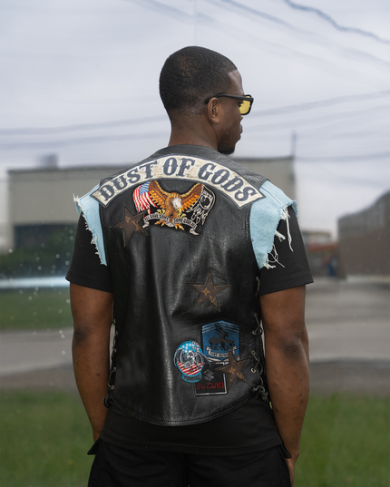 DOG Vintage Leather Vest