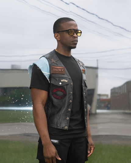 DOG Vintage Leather Vest