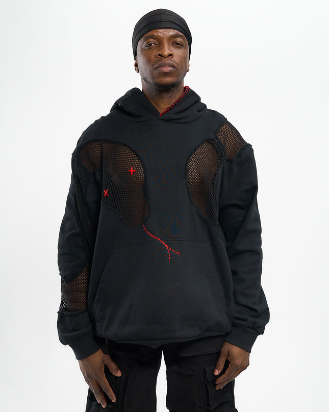 Mesh Snake Hoodie