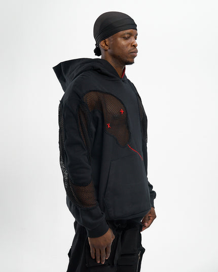 Mesh Snake Hoodie