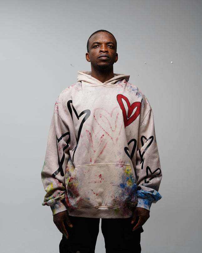 Lover Beige Hoodie
