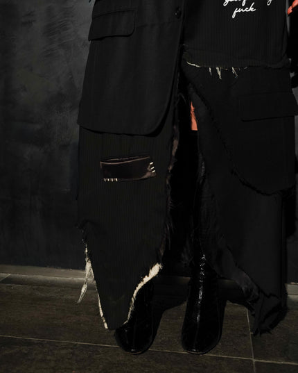 Fuck You Extended Deconstructed Blazer