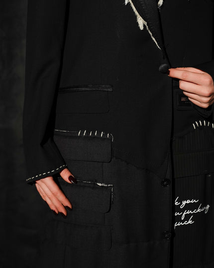 Fuck You Extended Deconstructed Blazer
