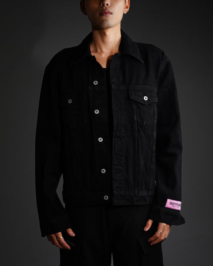 Dust of Gods Black Denim Jacket