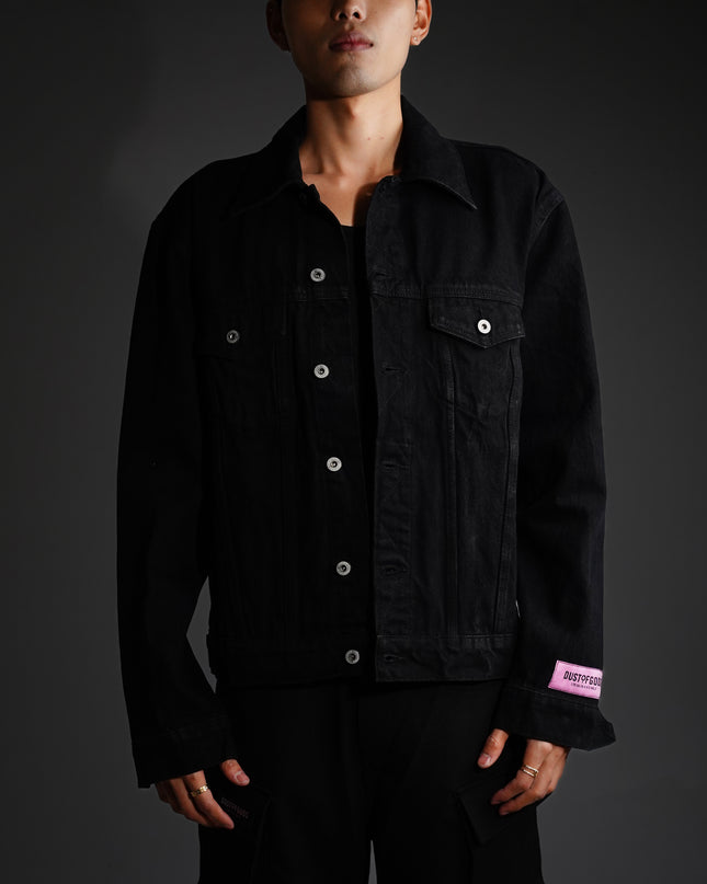 Dust of Gods Black Denim Jacket