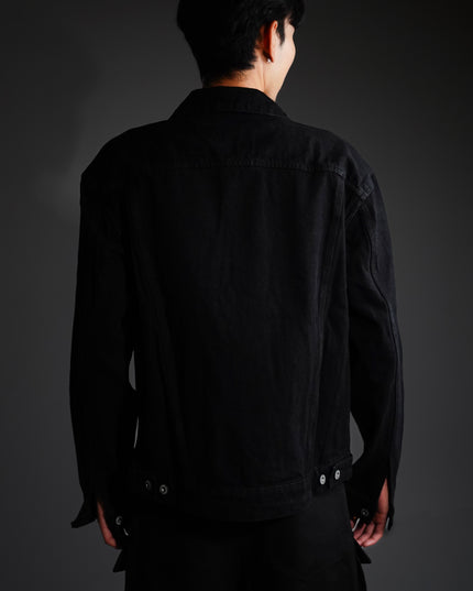 Dust of Gods Black Denim Jacket