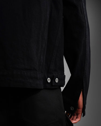 Dust of Gods Black Denim Jacket