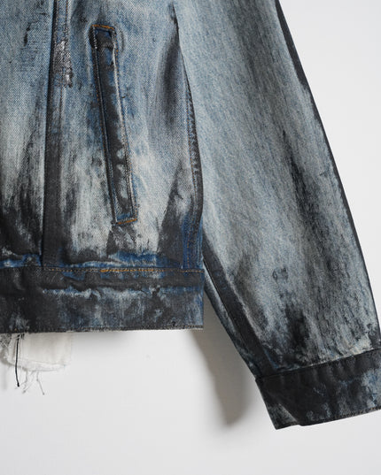 Deconstructed Messi Argentina Denim Jacket