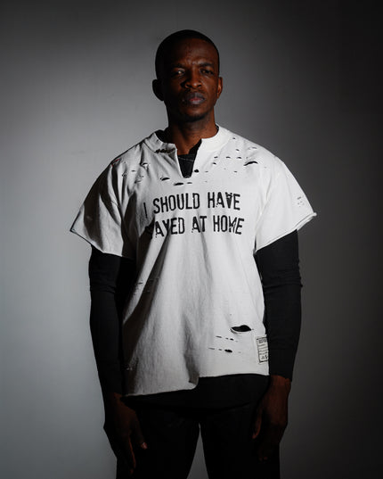 Stay At Home Double Layered Long Sleeve Tee