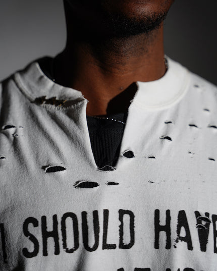 Stay At Home Double Layered Long Sleeve Tee