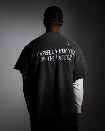 Born To Be Free Double Layered Long Sleeve Tee