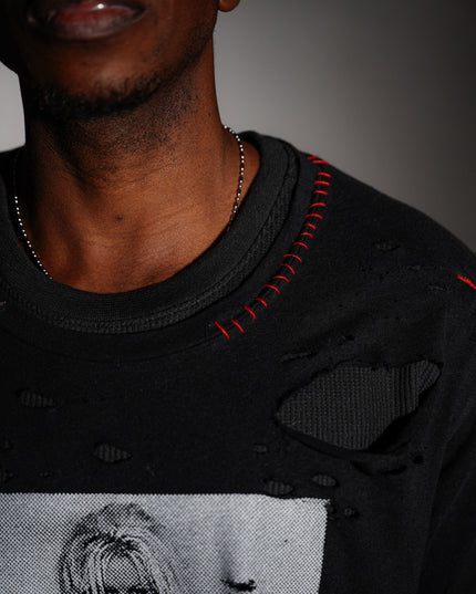 The Play Boy Double Layered Long Sleeve Tee