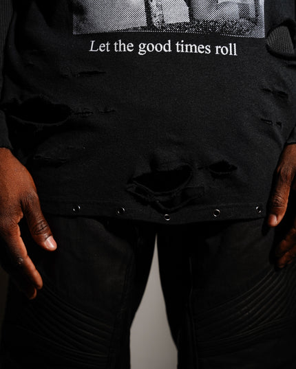 The Play Boy Double Layered Long Sleeve Tee