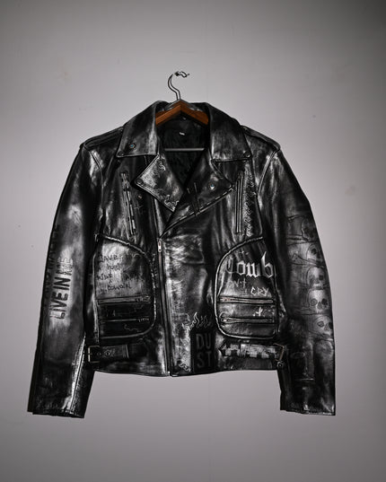 Le Blacktop Pistolero Leather Jacket