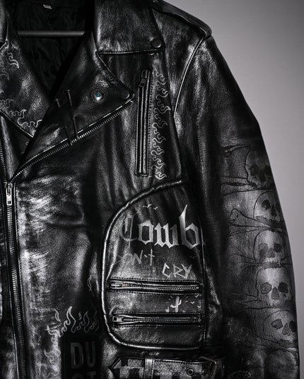 Le Blacktop Pistolero Leather Jacket