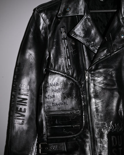 Le Blacktop Pistolero Leather Jacket