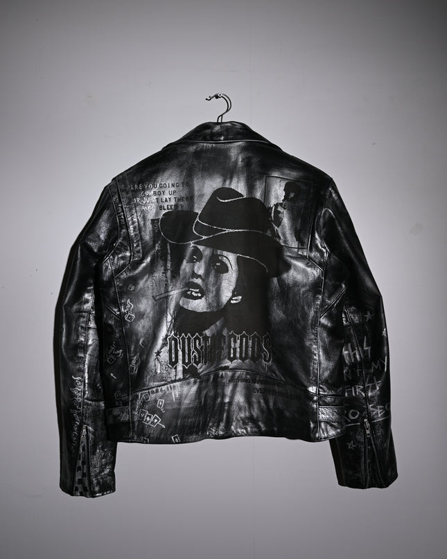 Le Blacktop Pistolero Leather Jacket