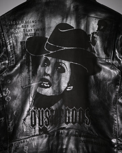 Le Blacktop Pistolero Leather Jacket
