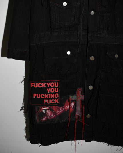 Les Cowboys Deconstructed Coat