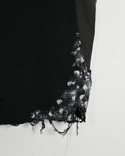 Bleed it Out Deconstructed Sleeveless Shirt